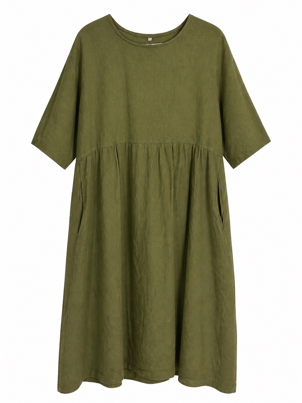 Amazon - Olive Green Maxi Dress w/ Pockets!